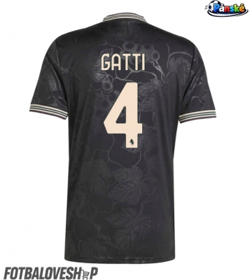 Juventus Federico Gatti #4 Alternativní Dres 2025-26 Krátký Rukáv